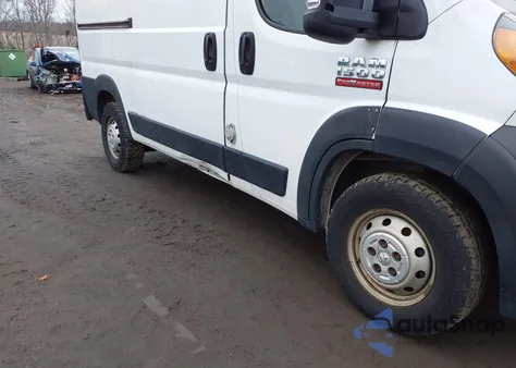 2019 Ram Promaster 1500 High Roof 136 Wb из США, поврежденный, VIN 3C6TRVBG6KE526256